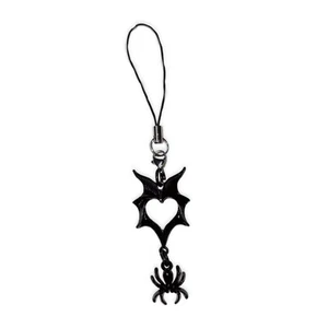 Czarny gotycki Grunge Spider Charm - Zdjęcie 1 z 7