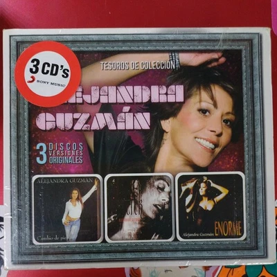 ALEJANDRA GUZMAN TESOROS DE COLECCION 3CD NEW CAMBIO DE PIEL ENORME LIPSTICK - Image 1 of 2