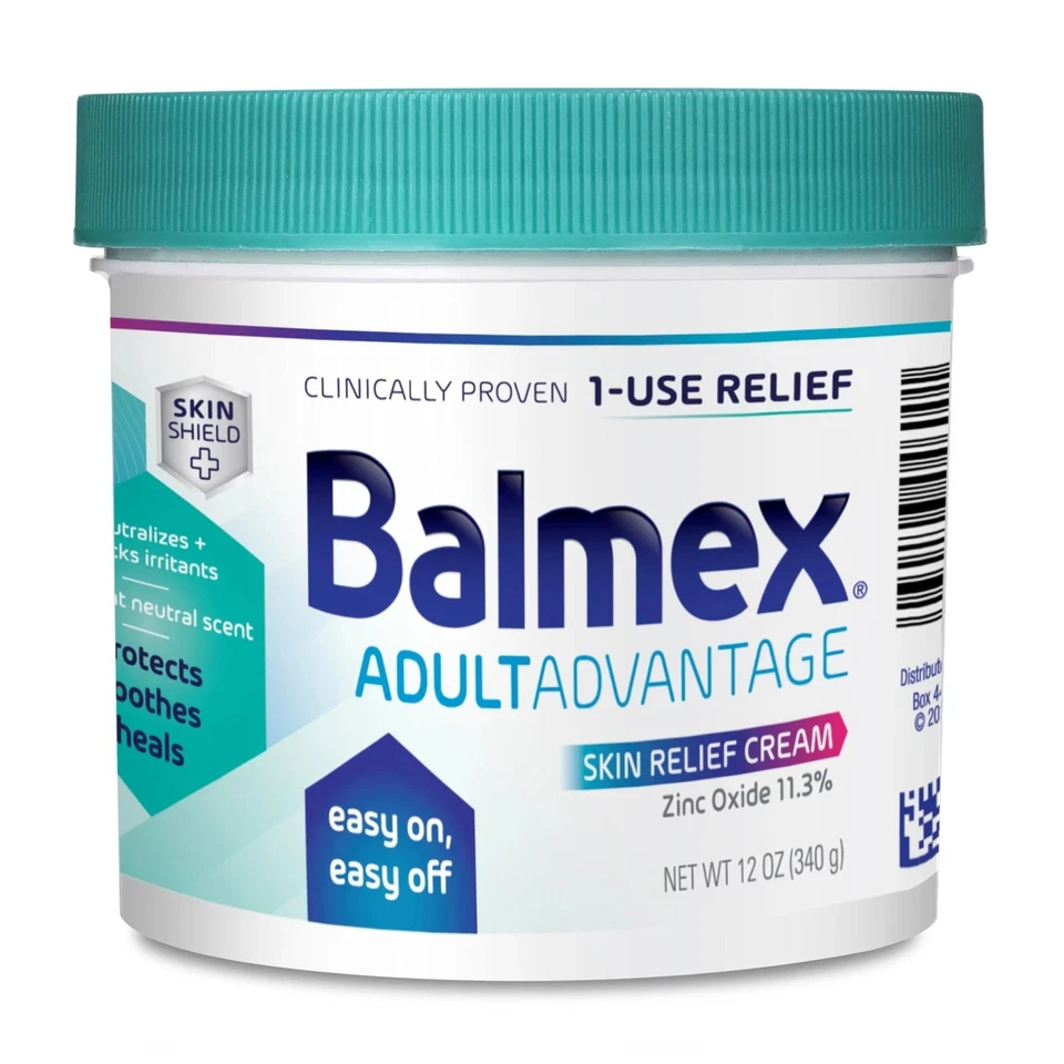 Paquete de 6 - Crema para erupciones Balmex para el cuidado de adultos 12 oz cada una lista para usar Foto 1 de 1