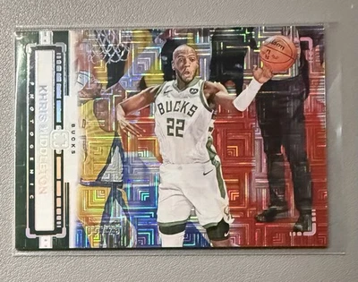 2023-24 Panini PhotoGenic Maze #88 Khris Middleton #/25 Foto 1 de 2