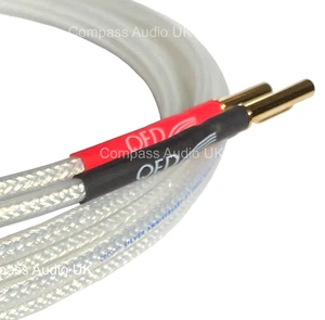 QED Silver Anniversary XT Speaker Cable Mini AIRLOC Banana Plugs Fitted - SINGLE - Picture 1 of 13