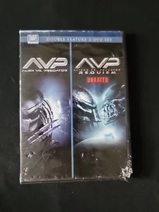 Alien vs. Predator & AVP Requiem Double Feature ( Case Damage ) Disc's Good - Imagen 1 de 2