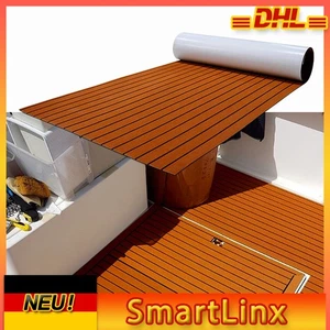 EVA Schaum Imitat Teak Bodenbelag für Yacht Wohnmobil Boot Bodenmatt 240*90cm - Bild 1 von 18