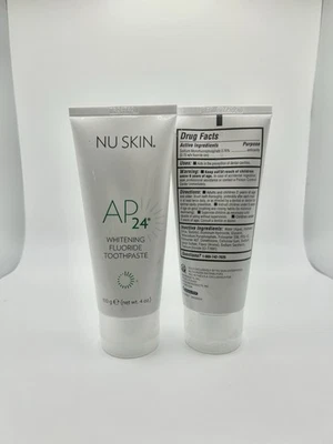 Nuskin AP24 美白氟化物牙膏,2 包,每件 4 盎司。 — 第 1/3 张图片