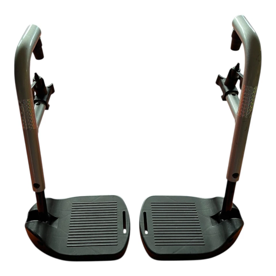 Fußstützen passend für Rollstuhl Drive Litec, Beinstützen - Bild 1 von 2