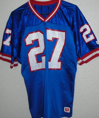 Vintage Wilson  RODNEY HAMPTON jersey NEW YORK GIANTS Large (youth) - Image 1 of 3