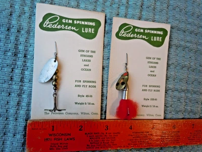 2 señuelos Fly Rod vintage Foto 1 de 2