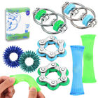 8Pcs Roller Bike Chain Rings for Anxiety Stress Relief Hand Fidgets Sensory Toy!