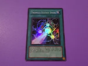 Yu-Gi-Oh! Triangle Ecstasy Spark RDS-EN039 1st Edition Super Rare - Foto 1 di 8