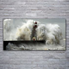 Glass print Wall art 120x60 Image Picture Lighthouse Landscape