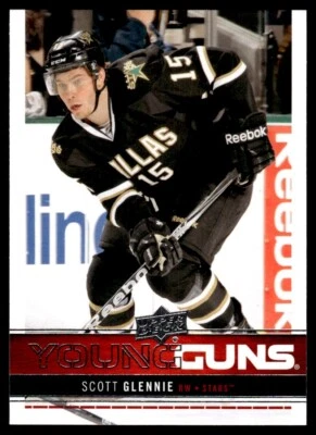 2012-13 Upper Deck Young Guns Scott Glennie RC Dallas Stars #221 - Image 1 of 2