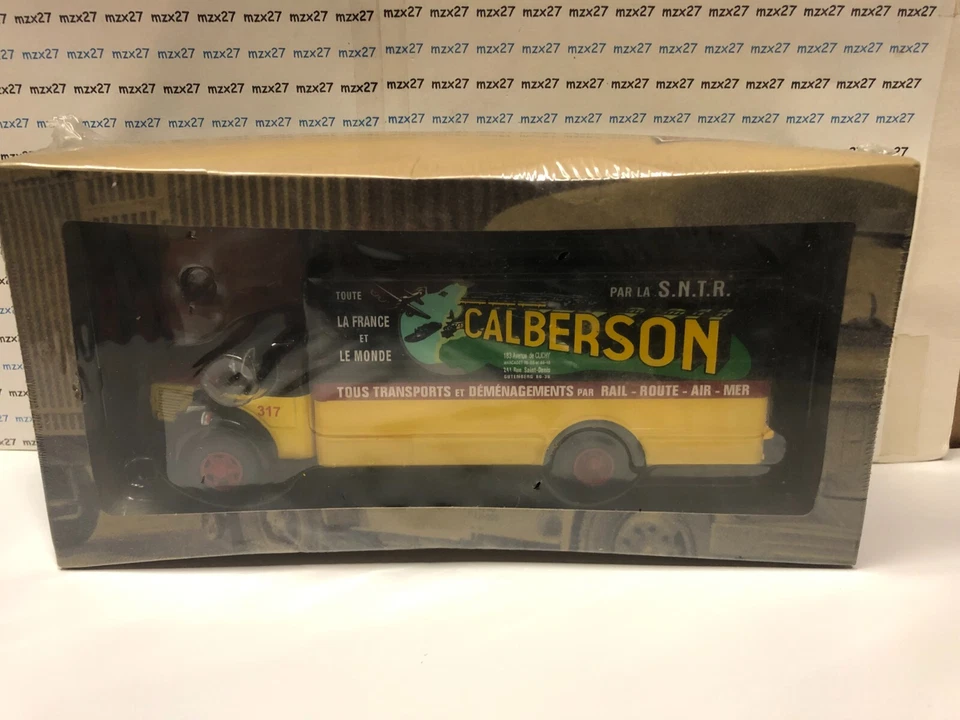 Camion D'Antan N°1 Berliet GLR Calberson 1956 1/43 Ixo Altaya Scatola - Immagine 1 di 1