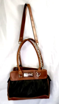 CHAPS Handbag/Crossbody, 3 Section Purse, Zipper &Magnetic Snaps Closures, READ - Image 1 of 4