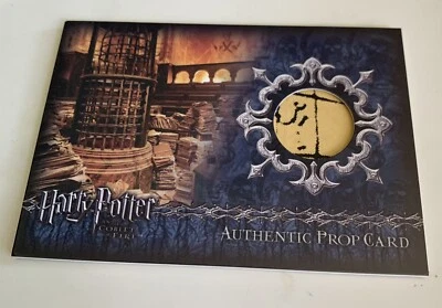 Trial Chamber Paperwork Prop card Harry Potter Goblet of Fire 60/95 VARIATION - Image 1 of 2