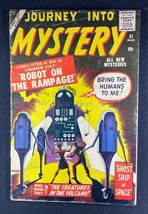 Journey into Mystery (1952) #51 VG- (3.5) Russ Heath Robot Cover - Picture 1 of 2