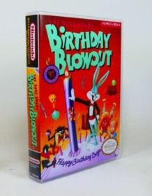 NES Storage Case - The Bugs Bunny Birthday Blowout - NO GAME