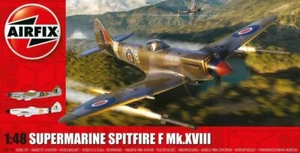 AIRFIX 1:48 KIT AEREO SUPERMARINE SPITFIRE F Mk.XVIII LUNGHEZZA 21,3 CM A05140 - Foto 1 di 1