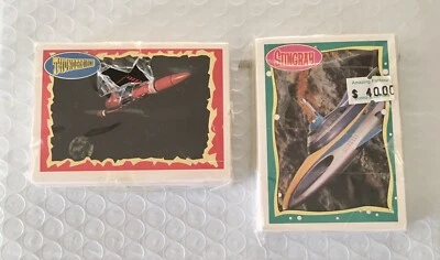 Thunderbirds Stingray Captain Scarlet Complete Card Sets 1993 Topps - Image 1 of 4