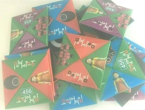 SQUID GAMES DDAKJI ddakji Flipping Squares Set from Korea squid game graphics - Picture 1 of 11