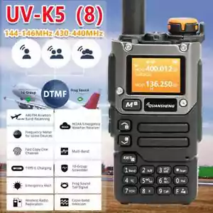 NOAA Wireless Two Way CB Radio Handie-Talkie Multi-Band Transceiver Communicator - Picture 1 of 17