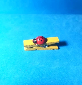 MOLLETTA FERMA FOGLI COCCINELLA PICCOLA DA COLLEZIONE - (169) - Foto 1 di 2
