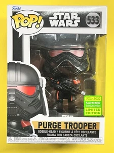 Funko Pop! Star Wars - #533 Purge Trooper - 2022 Summer Convention LE Free Case - Picture 1 of 2