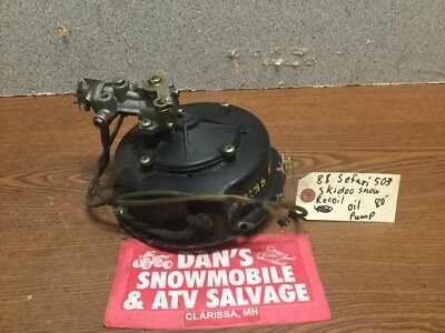 Rewind Recoil Starter & Oil Pump # 420994836, 420995137 Ski-doo 1988 Safari 503 - Image 1 of 4