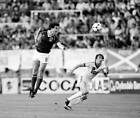John Robertson Of Scotland In Action As Anatoliy Demyanenko 1982 Soccer Photo