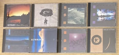 Lot of 8 Kitaro CDs Asia Gaia Dream Full Moon Story Ten Years Astral Toward Gaia Foto 1 de 4