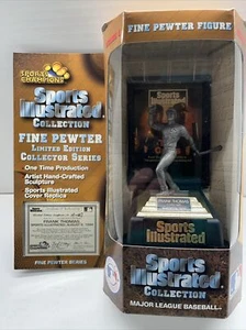 1997 SPORTS CHAMPIONS SPORTS ILLUSTRATED FRANK THOMAS FINE PEWTER FIGURE SERIES - Picture 1 of 5