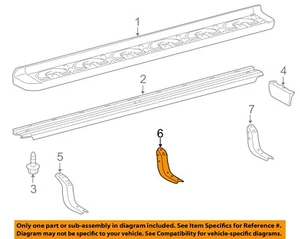 TOYOTA OEM 10-23 4Runner Running Board-Mount Bracket 5179560110 - Foto 1 di 2