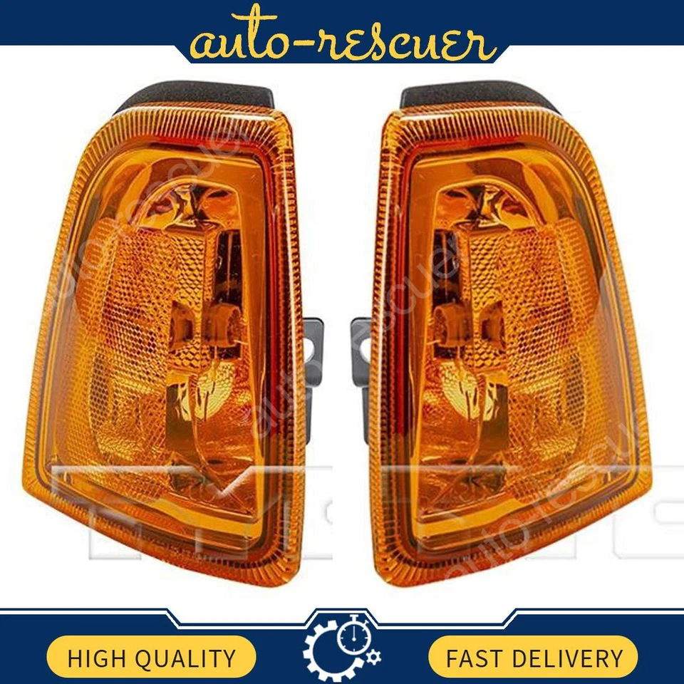 Conjunto de luz de seta/estacionamento dianteiro TYC 2x para 2001 até 2005 Ford Ranger - Imagem 1 de 4