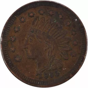 1863 Medaille Yankee Robinson 1028/NC-IL-A vz ungeprüft #717 - Bild 1 von 2