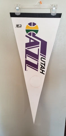 UTAH JAZZ NBA RETRO FELT VINTAGE PENNANT 4/16/22 Cover