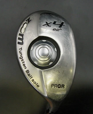 Japanese PRGR Zoom X Tungsten Ball Sole 22° 4 Hybrid Extra Stiff Graphite Shaft - Image 1 of 4