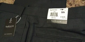 Tuta uomo Van Heusen abito pantalone grigio erica 36x32 solo lavaggio a secco - Foto 1 di 24