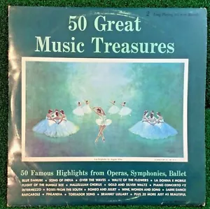 50 Great Music Treasures Famous Highlights From Operas, Symphonies, Ballet - LP - Picture 1 of 12