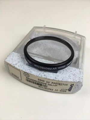 Tiffen 55mm UV Protector Filter and Case - Image 1 of 3