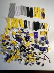 Lego Menge 100+ Stücke gelb schwarz grau weiß Steine Blöcke & Set Extras - Bild 1 von 12