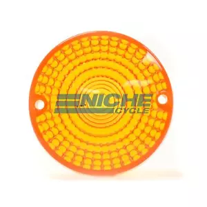 Honda CX CB GL Turn Signal Winker Lens 334023776 Amber - Picture 1 of 2