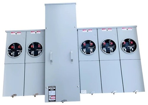 Siemens WEPK6511 600Amp 5-Gang Uni-Pak Meter Panel 125A Per Socket New ...
