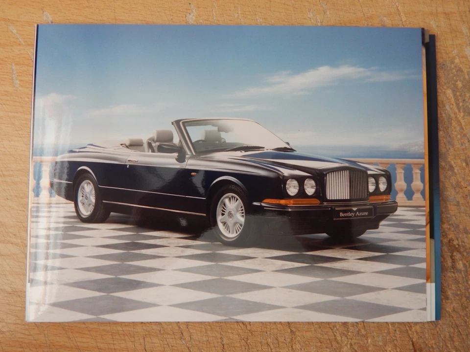 КОНВЕРТИРУЕМАЯ фотография для прессы BENTLEY AZURE (1998/2000) 8 дюймов x 6 дюймов - Изображение 1 из 1