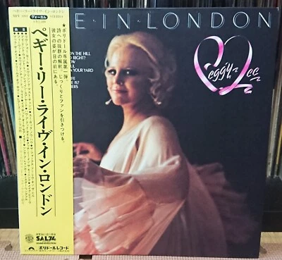 Peggy Lee – Live In London / Japan 1977 Vinyl LP MPF 1091 w/Obi - Image 1 of 4