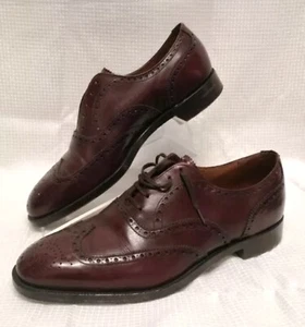 Herren POULSEN SKONE & CO und J GANE OF ETON Braun Leder Halbschuhe Größe UK 9 EU 43 - Bild 1 von 4