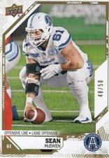 2019 Upper Deck CFL Football Gold Parallel Singles You Pick -- #1--#198 of /50