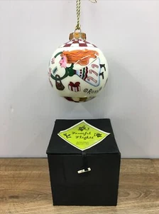 Fanciful Flights Bola de Navidad Adorno “Christmas Shopper” por Karen Rossi - Imagen 1 de 9