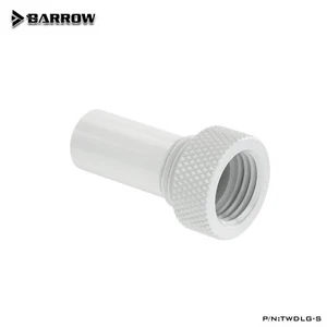 Barrow TWDLG-S Giunto guida flusso esterno per serbatoio G1/4", bianco - Foto 1 di 2