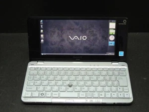 Vaio Type-P VGN-P90HS Laptop SSD 128GB RAM 2GB Intel Atom CPU Z540 Win10 Pro - Picture 1 of 9