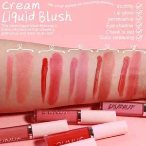 Matte High-Pigment Long-Lasting Liquid Blush Velvet Natural Texture Blusher Tint - Picture 1 of 12