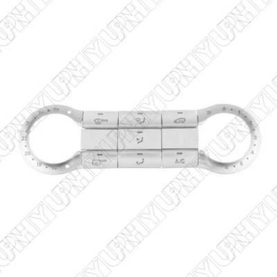 11 piezas cubierta de botón de aire acondicionado central de coche para Mercedes Benz A W176 CLA C117 2013-2018 Foto 1 de 4